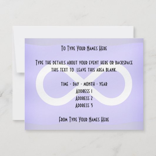 Drapeau Metis Invitations Carte d'art Metis person (Dos)