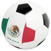 Drapeau Mexicain balle de football (3/4)