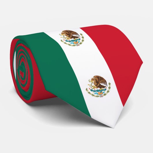 Drapeau mexicain Cravate (Roulé)