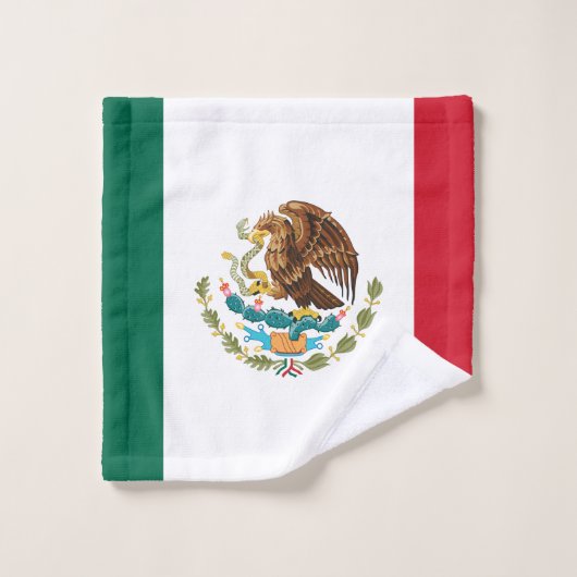 Drapeau mexicain - Drapeau mexicain (Gant de toilette)