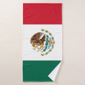 Drapeau mexicain - Drapeau mexicain (Serviette de bain)