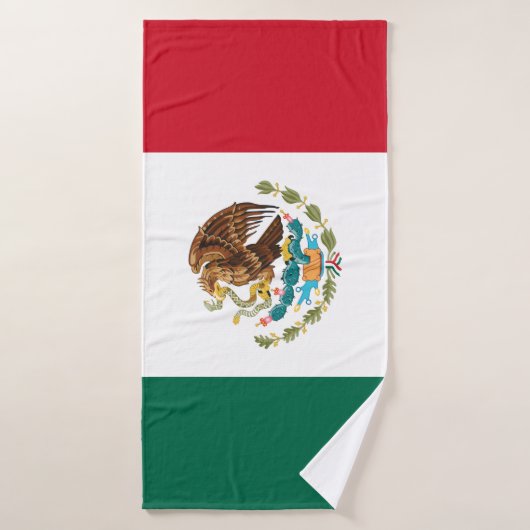 Drapeau mexicain - Drapeau mexicain (Serviette de bain)