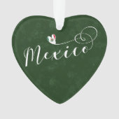 Drapeau Mexicain En Coeur, I Love Mexico (devant)