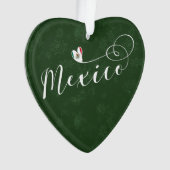 Drapeau Mexicain En Coeur, I Love Mexico (devant)