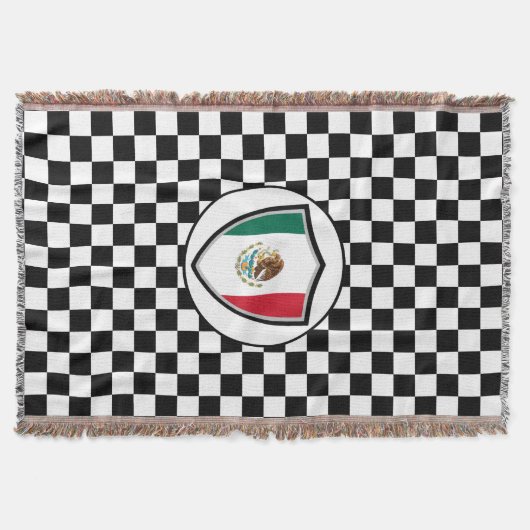 Drapeau mexicain jetez une couverture (Devant)