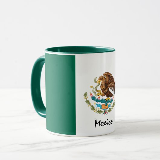Drapeau mexicain & patriote mexicain / sport Mug (Devant gauche)