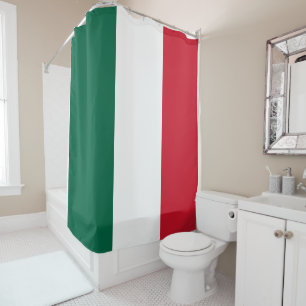 Drapeau Mexicain rideau de douche - Couleur Gras S