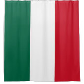 Drapeau Mexicain rideau de douche - Couleur Gras S (Devant)