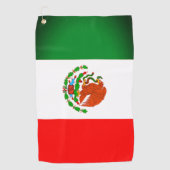 Drapeau mexicain serviette de golf (Devant)