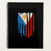 Drapeau mi-américain mi-philippin Philippines (Devant)