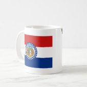 Drapeau Missourian + Mug Carte (Devant gauche)