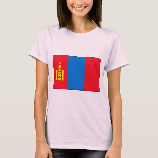 Drapeau mongol T-shirts et cadeaux (Devant)