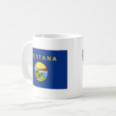 Drapeau Montanan + Mug Carte (Devant gauche)