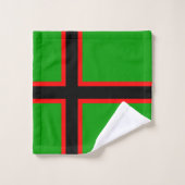 Drapeau national de Carélie (Gant de toilette)
