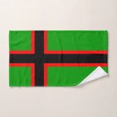 Drapeau national de Karelia (Serviette à main)