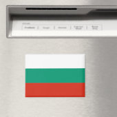 Drapeau national de la Bulgarie aimant rectangle (In Situ (Lave-vaisselle))