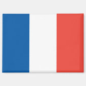 Drapeau national de la France Magnet rectangle (Recto)