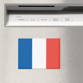 Drapeau national de la France Magnet rectangle (In Situ (Lave-vaisselle))