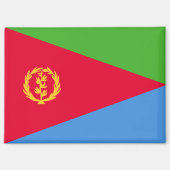 Drapeau national de l'Érythrée aimant rectangle (Recto)