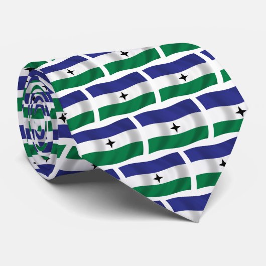 Drapeau nationaliste Bubi cravate (Roulé)