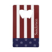 Drapeau Nautique Américain Rouge Bleu Bleu Amier (Dos)