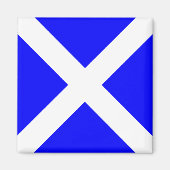 Drapeau nautique "M" Mike Magnet (Devant)