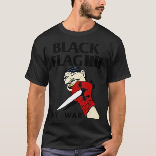 Drapeau noir - Mon T-shirt Essential War (Devant)