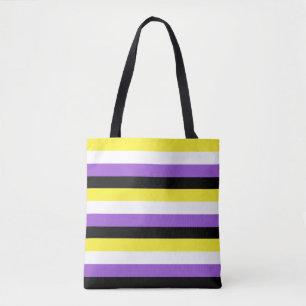 Drapeau non binaire Sac fourre-tout LGBT