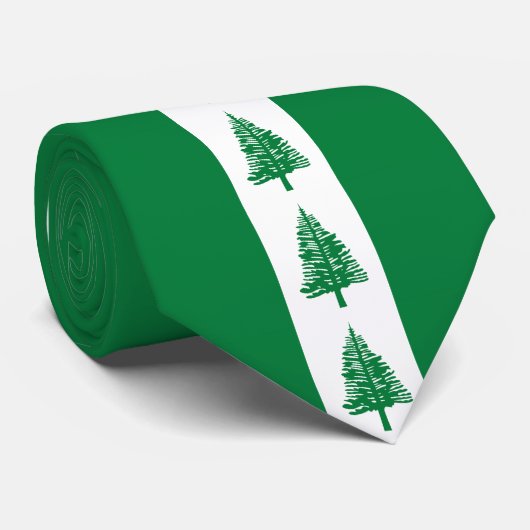 Drapeau Norfolk Islander cravate (Roulé)