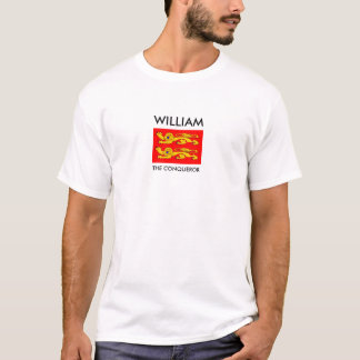 "DRAPEAU NORMAND léopards" "WILLIAM THE CONQUEROR" T-shirt