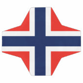Drapeau norvégien (Plat)