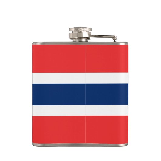 Drapeau norvégien Flacon (Dos)