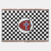 Drapeau norvégien lancer une couverture (Devant)