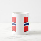 Drapeau norvégien Mug Norsk (Centre)