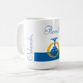 Drapeau Orlando - Mug (Devant gauche)