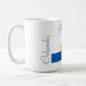 Drapeau Orlando - Mug (Gauche)