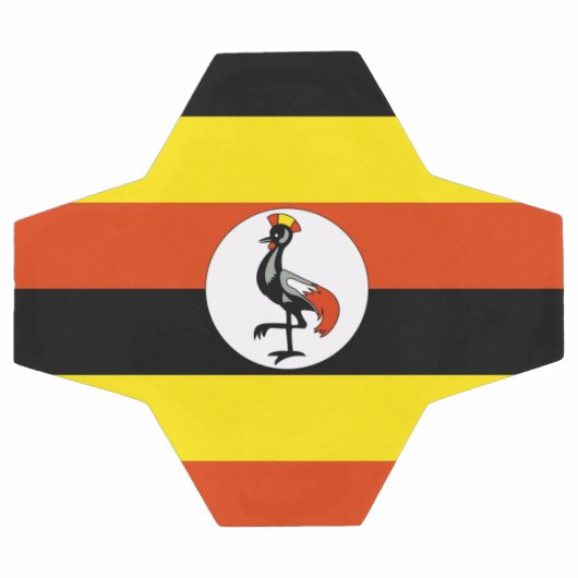 drapeau ouganda (Plat)
