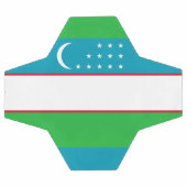 drapeau ouzbek (Plat)