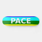 Drapeau Pace(Peace) Skateboard italien (Horz)