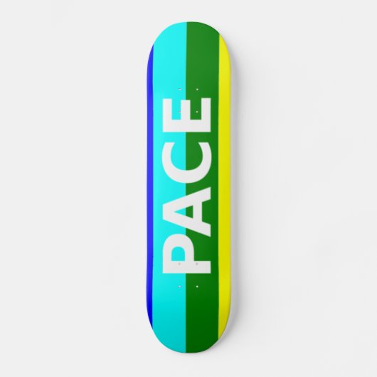 Drapeau Pace(Peace) Skateboard italien (Recto)