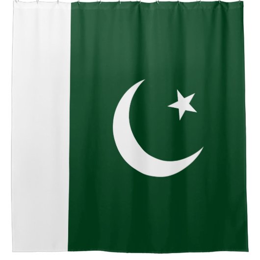 Drapeau pakistanais Douche rideau (Devant)