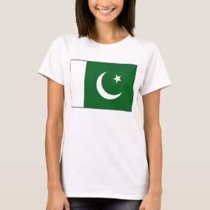 Drapeau pakistanais x Carte T-shirt