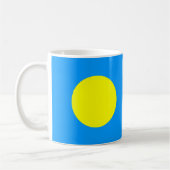 Drapeau Palau Céramique Café Mug (Gauche)