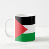 Drapeau Palestine Céramique café Mug (Gauche)