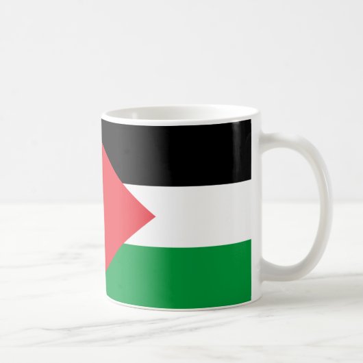 Drapeau Palestine Céramique café Mug (Droite)