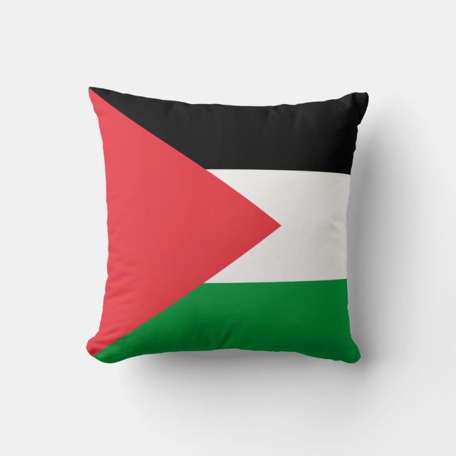 Drapeau palestinien Coussin américain MoJo (Recto)