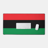 Drapeau panafricain, histoire noire afro-américain (Clavier et souris)