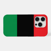 Drapeau panafricain, histoire noire afro-américain (Verso Horizontal)