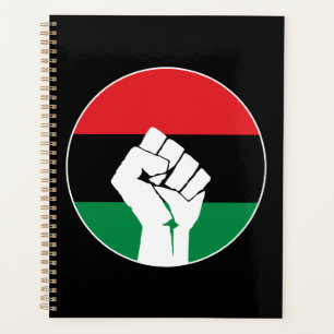 Drapeau panafricain Poing, histoire noire afro-amé