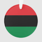 Drapeau panafricain UNIA Kwanzaa (devant)